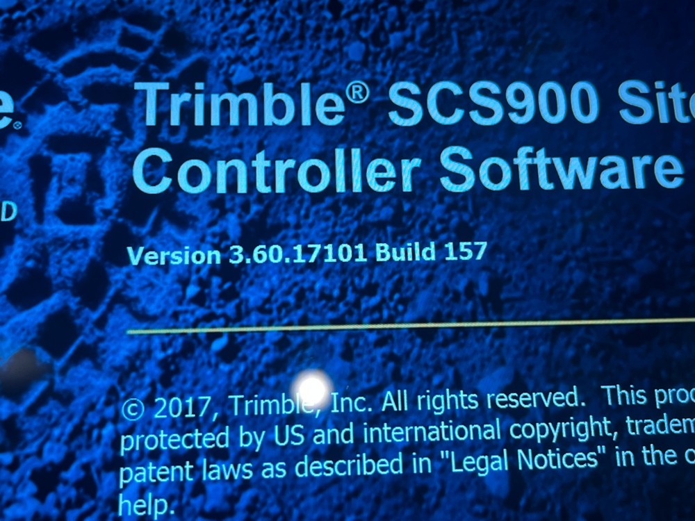 Trimble Kenai SITE 10 Tablet with SCS900 site controller Software Tab83 GNSS