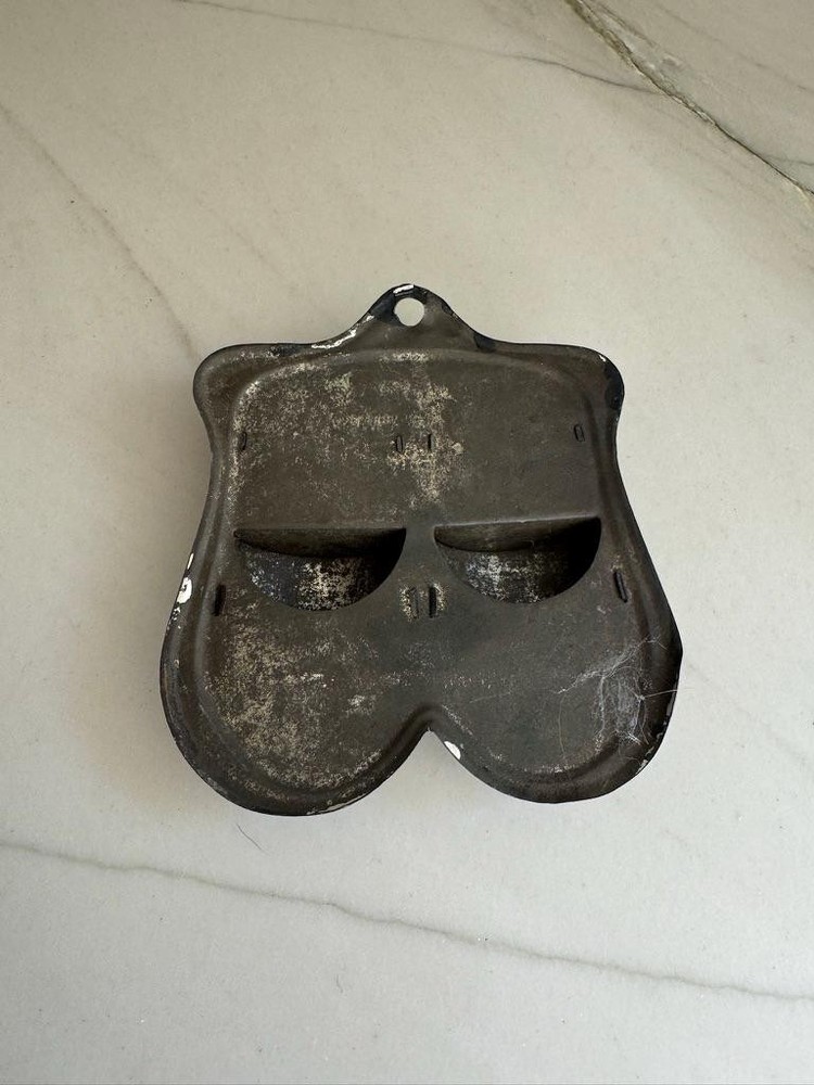 Antique Wall Hanging Match Holder