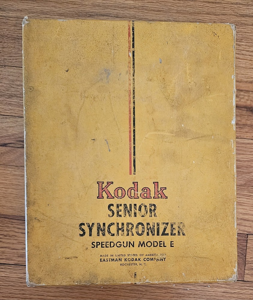 Kodak Senior Synchronizer Speedgun Model E