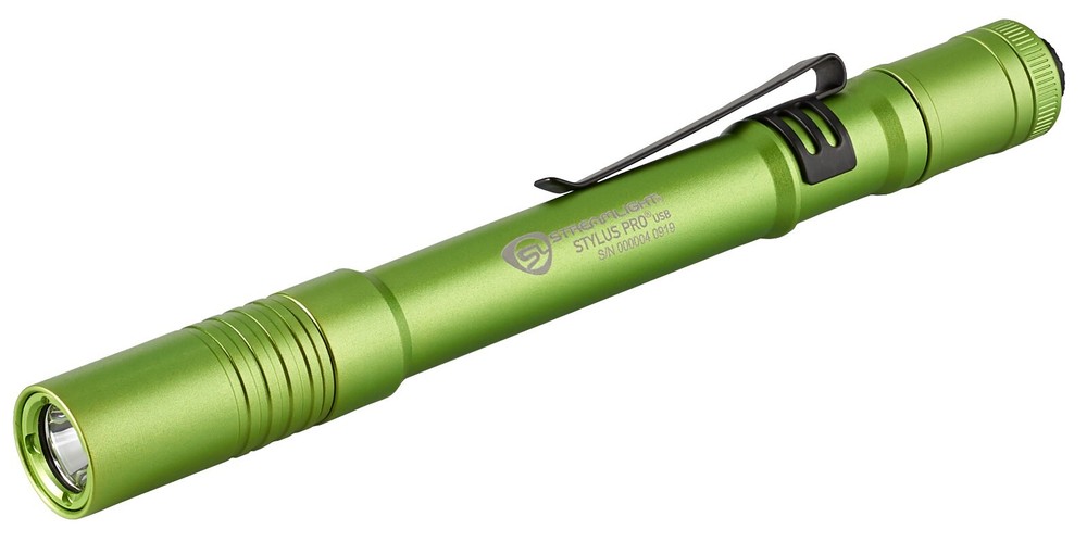 Streamlight Stylus Pro® USB LED Penlight Flashlight Lime 66144