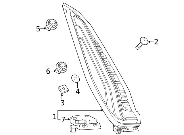 Genuine GM Lower Bracket 84647284