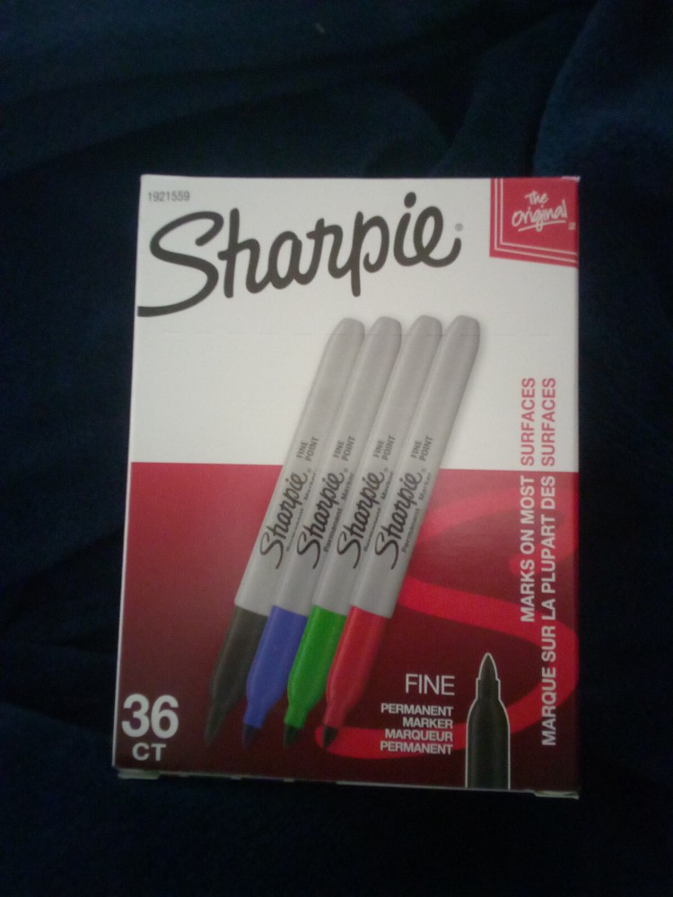 Sharpie Fine Point Permanent Marker multi-color 36/Pack 1884739