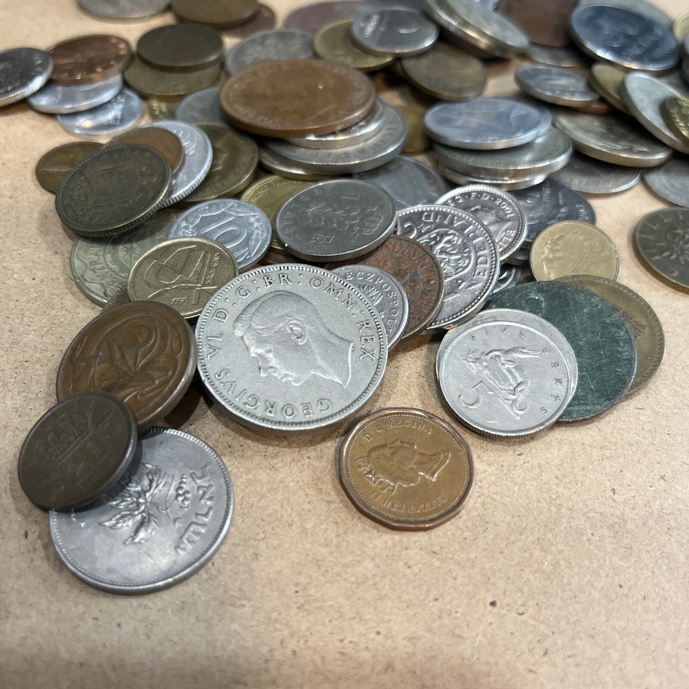 One Pound Mixed World Coins #2