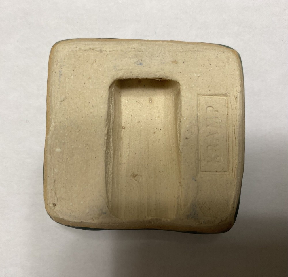 Waves 2x2" Stoneware Art Tile By Gretchen Kramp
