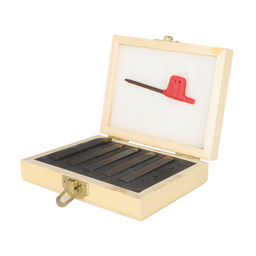 5Pcs 3/8" Carbide Indexable Turning Tool Lathe Tool Bit With Carbide Inserts