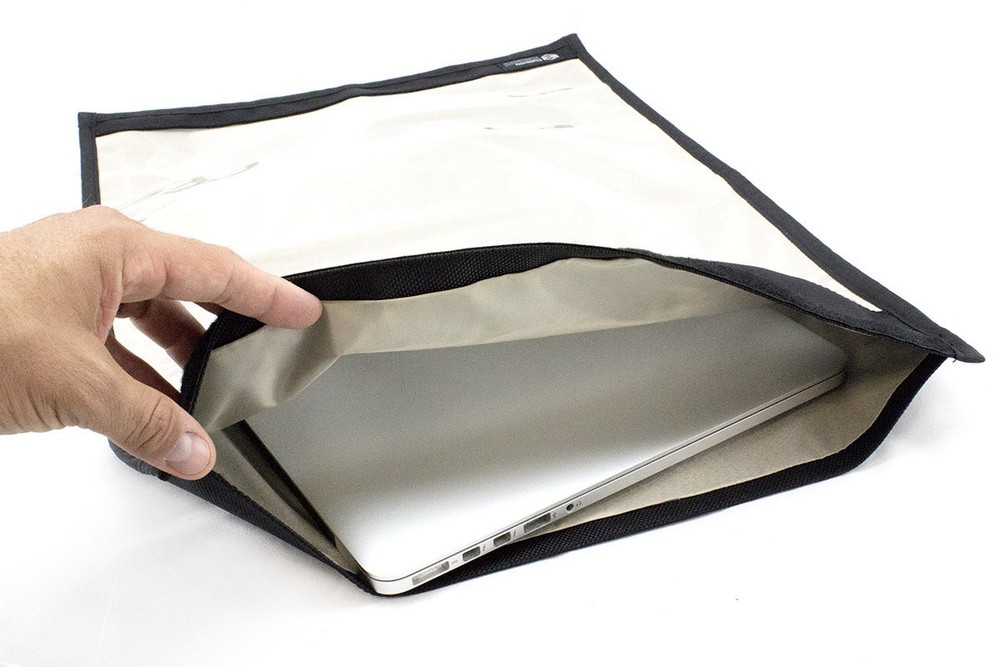 Mission Darkness Large Window Faraday Bag for Laptops