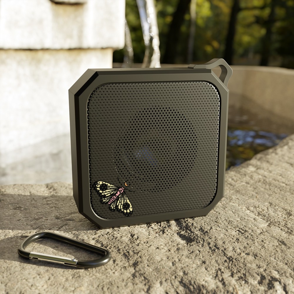 Bluetooth Speaker with Moth Design