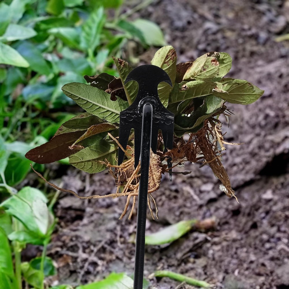 Weed Puller Tool Garden Weed Pulling Tool, Portable Garden Weeder Tool Uproot...