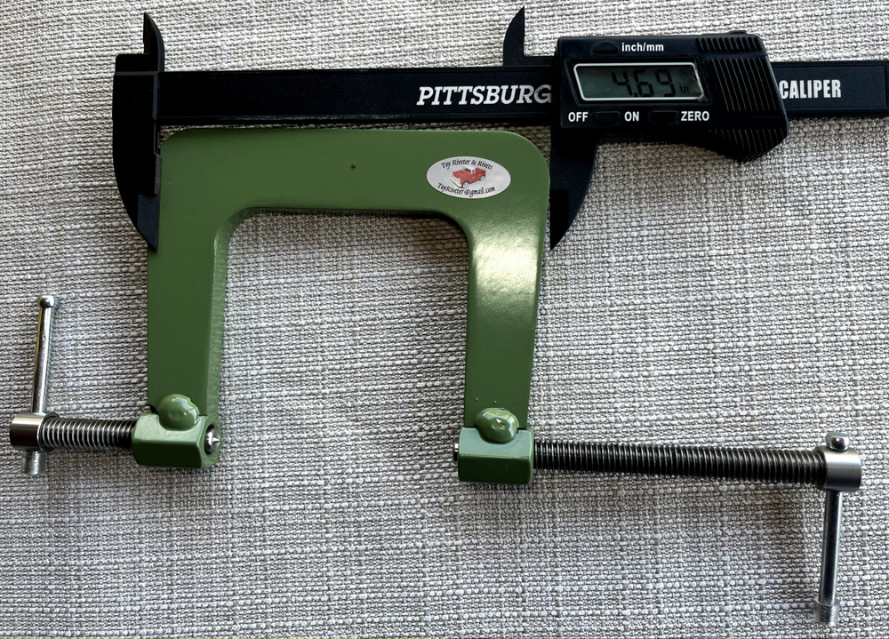 TONKA RIVET TOOL FOR 1/8" SEMITUBULAR RIVETS