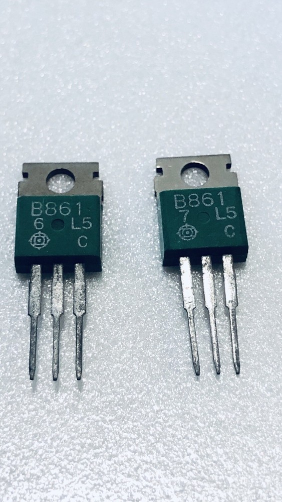 2SB861 "Original" Hitachi Transistor ( 2  pcs )
