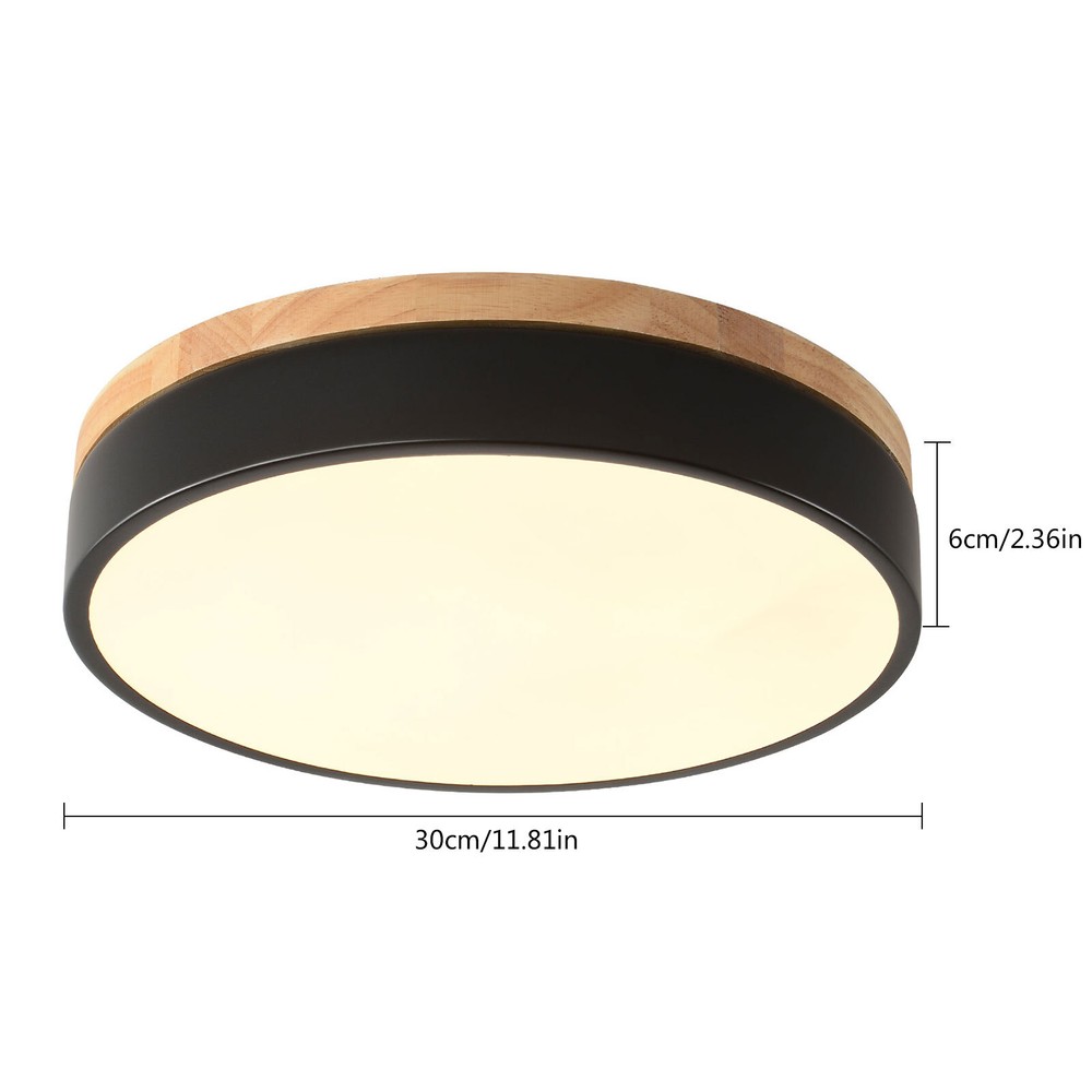 Dimmable LED Close to Ceiling Light Mount Ceiling Light Circle Lighting