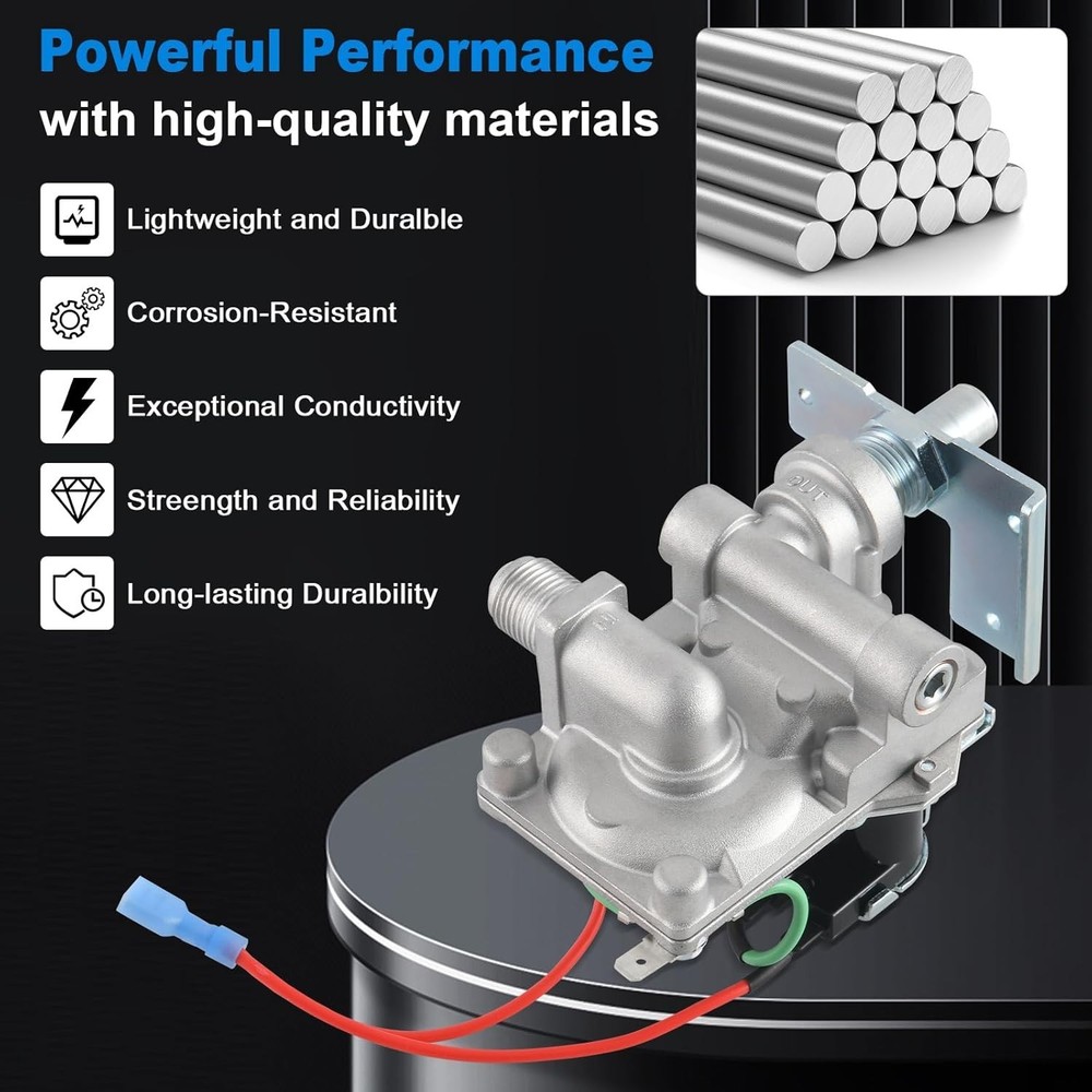 31098 38611 RV Furnace Gas Valve Kit Fit for Atwood for Wedgewood & Hydro