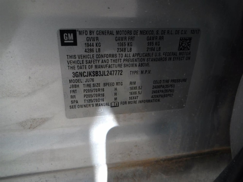 Stabilizer Bar Front Fits 13-22 ENCORE 104854183