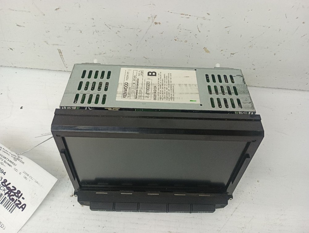 86281-AG12A Display Screen From 2008 LEGACY (12583955