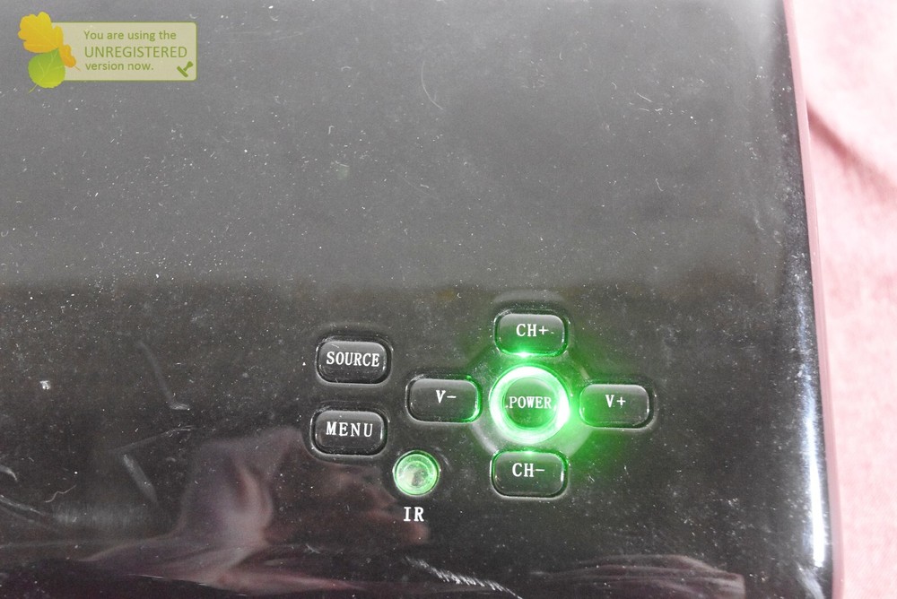 IRulu Mini LED Projector Black BL20