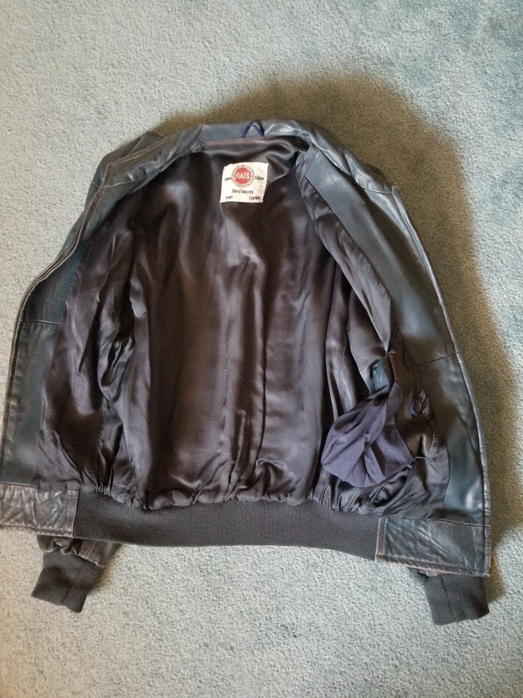 FIAT ITALIAN LEATHER JACKET