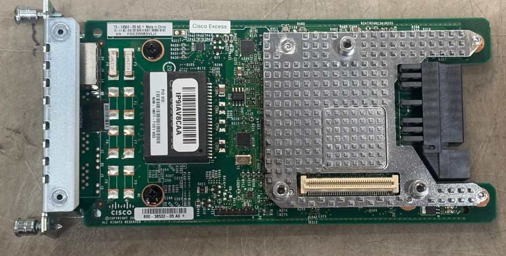 Cisco 73-14504-05 NIM 1MFT-T1/E1 V03 Single Port Interface Module