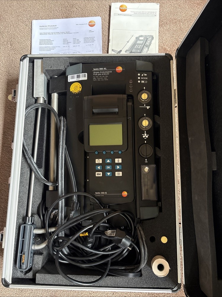 Testo 350-XL Flue Gas Analyzer