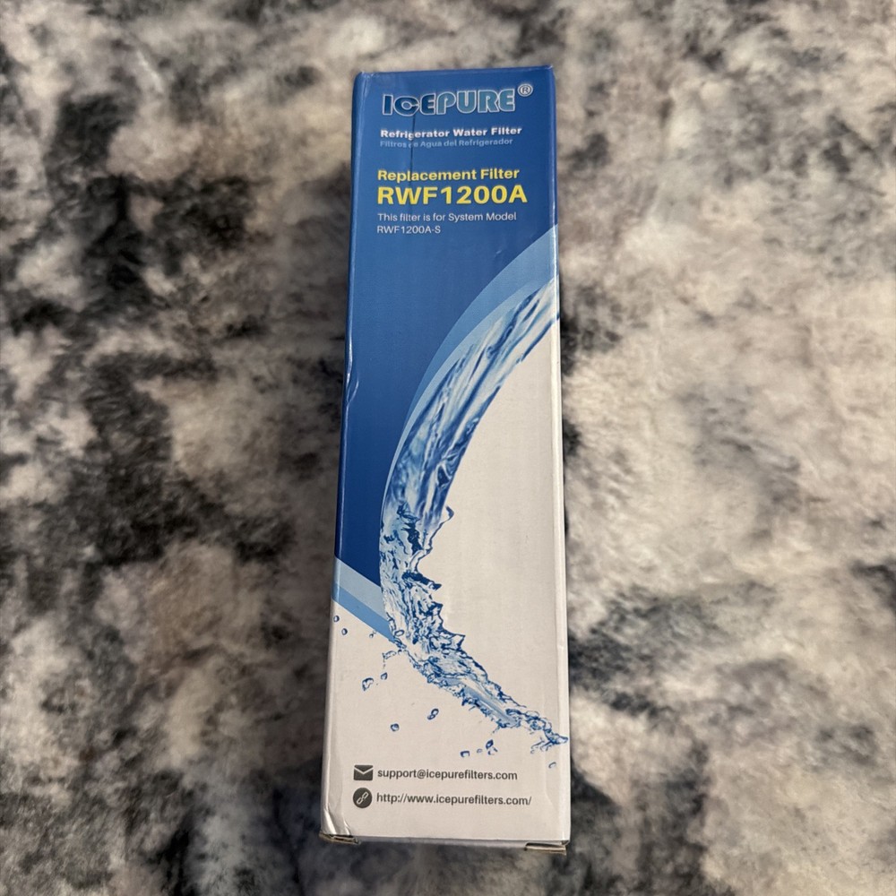 ICE PURE Refrigerator Water Filter RWF1200A Replacement Filter