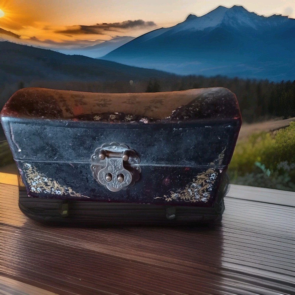 Antigue Japanese Pillow Box