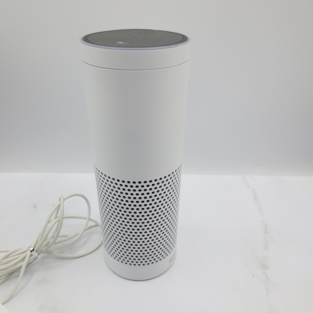 Amazon Echo Alexa Bluetooth Wi-Fi Smart Speaker 1st Generation White