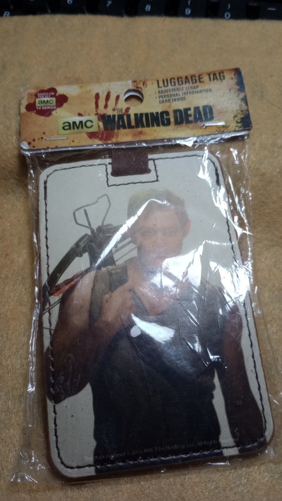 Walking Dead Daryl Dixon Luggage Tag