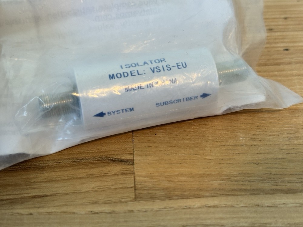 Viewsonics VSIS-EU Cable TV Ground Loop Isolator