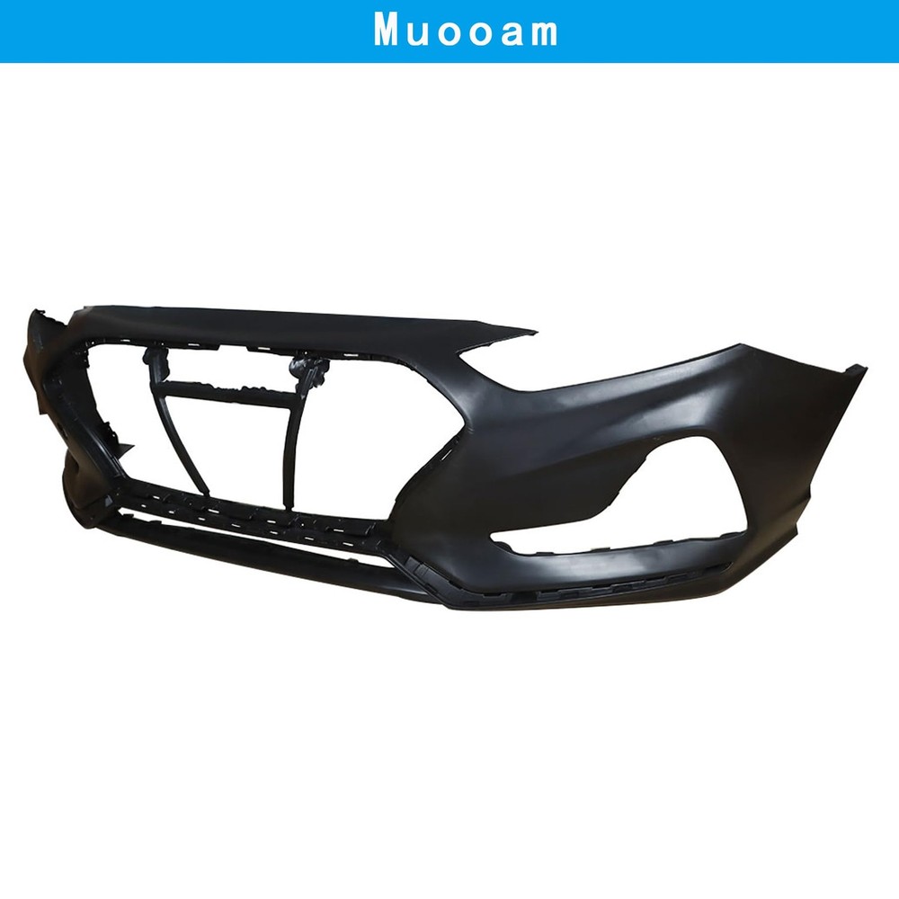 Front Bumper Cover Black Plastic Sonata 2018 86511C2AA0
