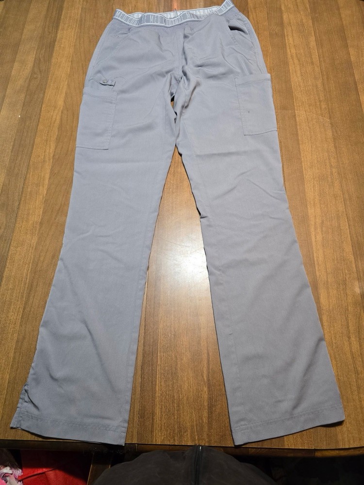 Size Small 3 Piece Gray Scrub Set (jacket, Top, Pants)