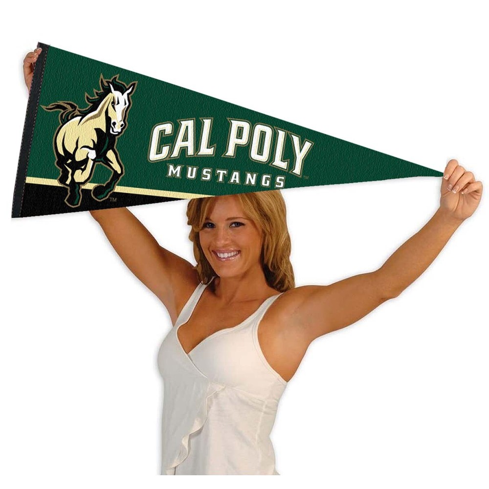 Cal Poly Mustangs 12x30 Felt Pennant