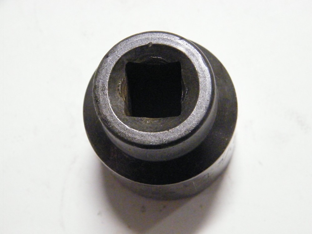 Vintage Wright S-168 52+ 1-3/16 12 Point Socket 1/2 Drive