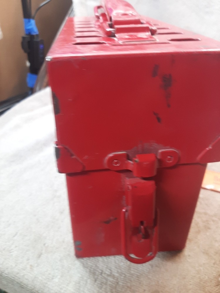 Brady Lock Group Lock Box Red