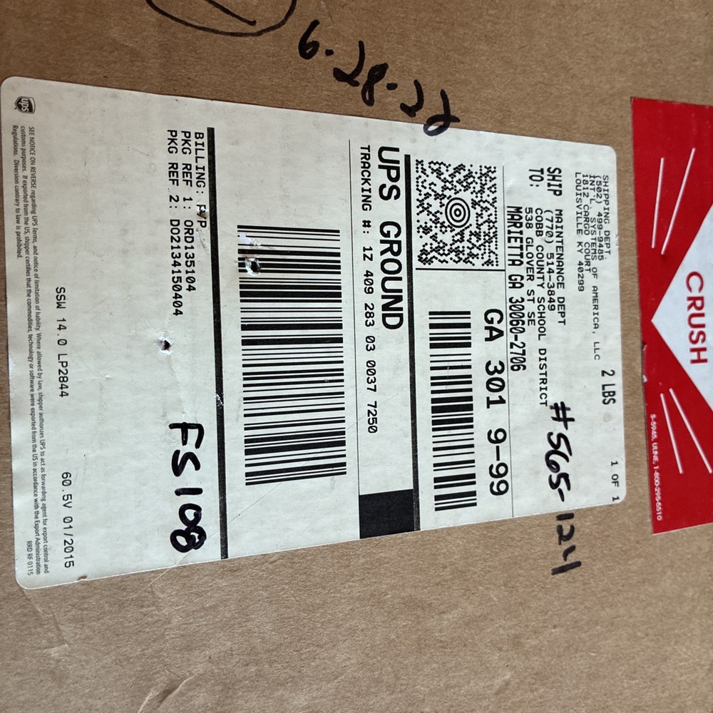 Simplex 565-124-RC Recon-4098 Analog Interface Board