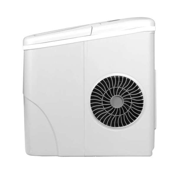 Frigidaire, 26 Lbs. Countertop Ice Maker, Bullet Shaped Ice, White