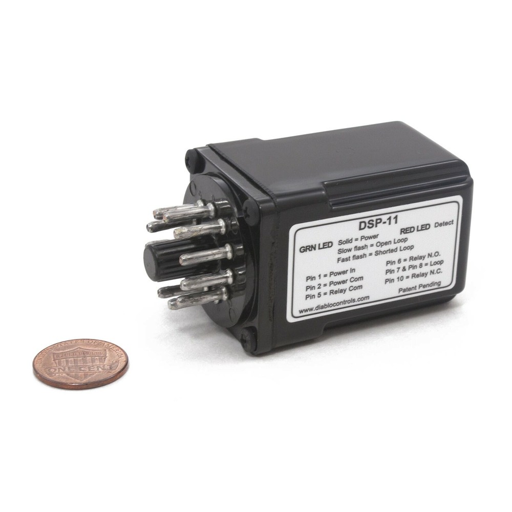 Diablo Controls DSP-11-LV Microdetector Vehicle Loop Detector