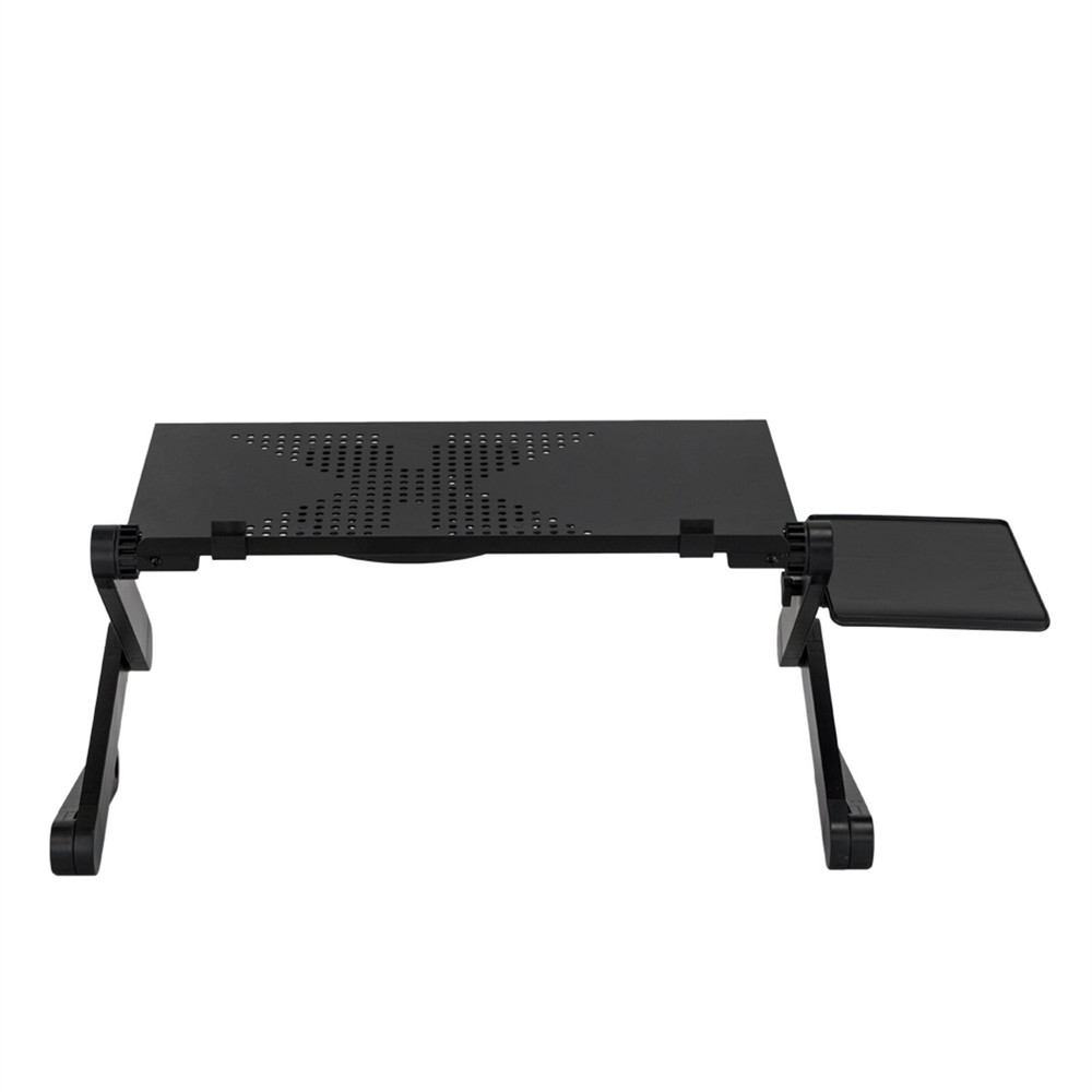 US 360°Adjustable Laptop Table Stand Lap Sofa Bed Tray Foldable PC Notebook Desk