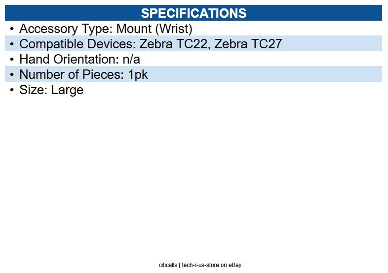 Zebra SG-TC2L-ARMNT-02 Mounting Arm for Mobile Computer