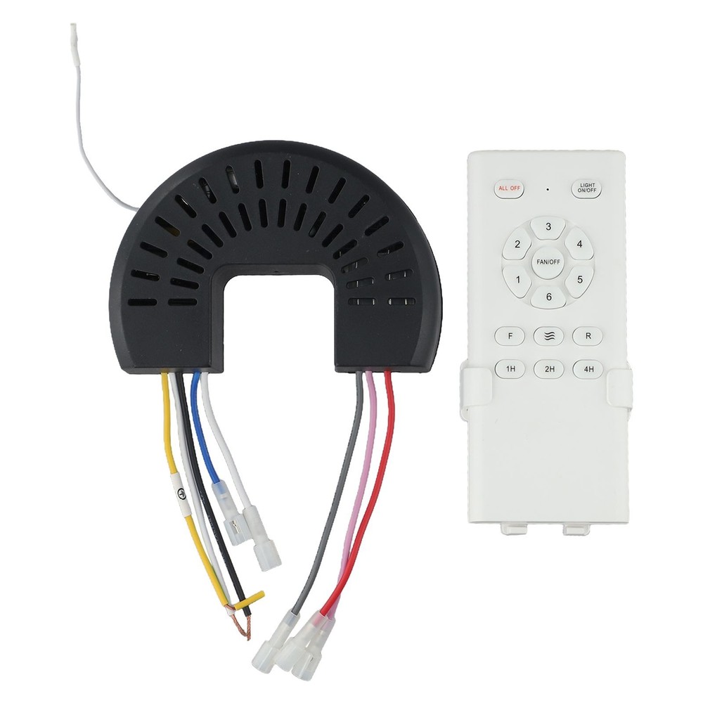 Office Ceiling Fan 6-Speed Ceiling Fan Light Wide Voltage Range PC Material