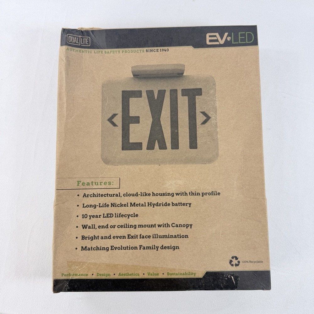 Hubbell Dual Lite EV LED EVEURWEI