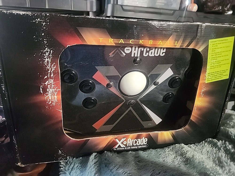 X-Arcade Trackball Game Controller New Open Box Pc Or Mac