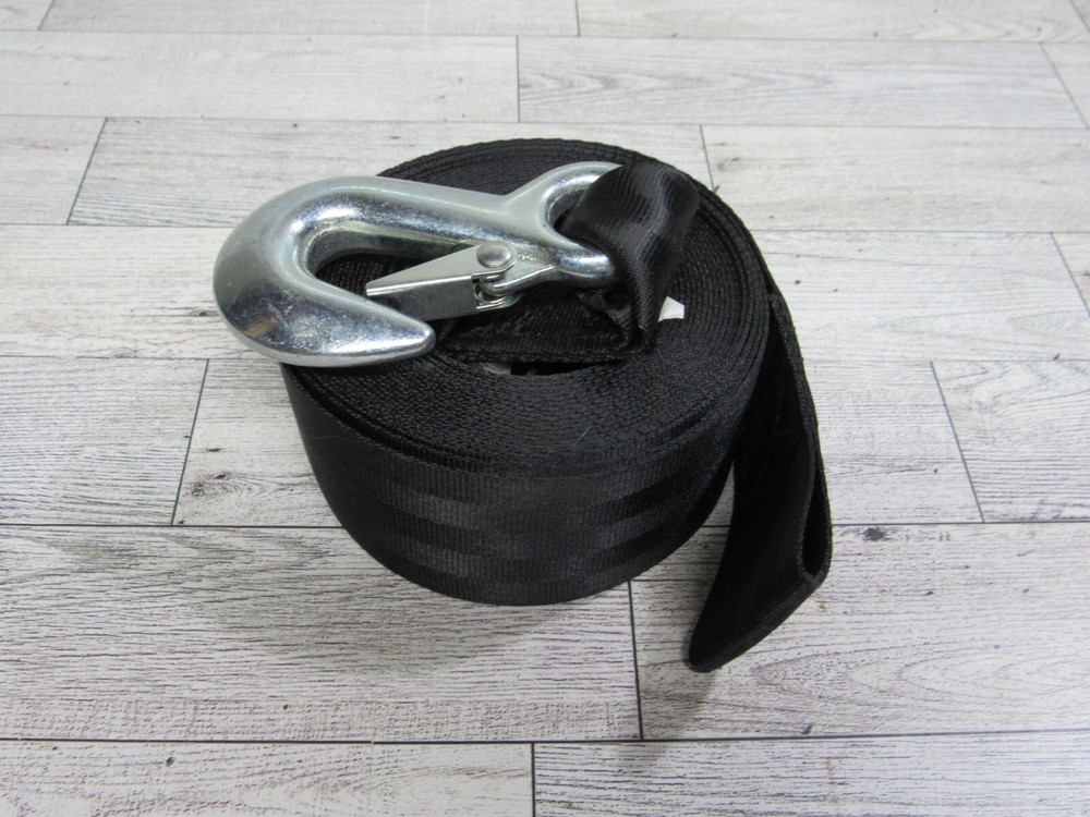 Reese 20 ft Winch Strap w/ hook. For Boat Trailer Winch