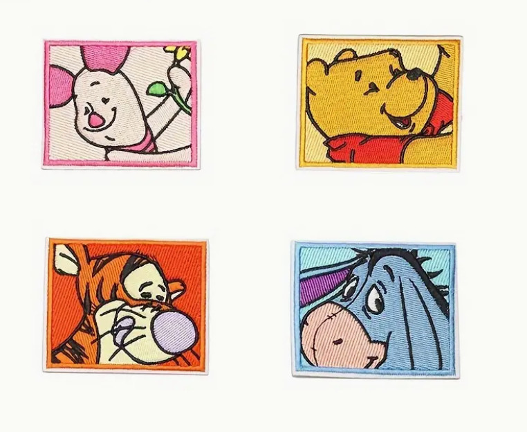 TIGGER - DISNEY - Embroidered Iron-On/Sew-On Patch