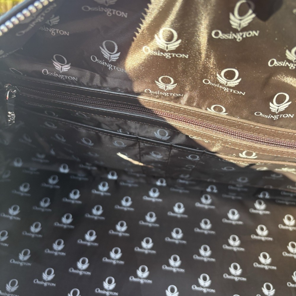 Ossington Genuine Leather Weekender, Dark Brown