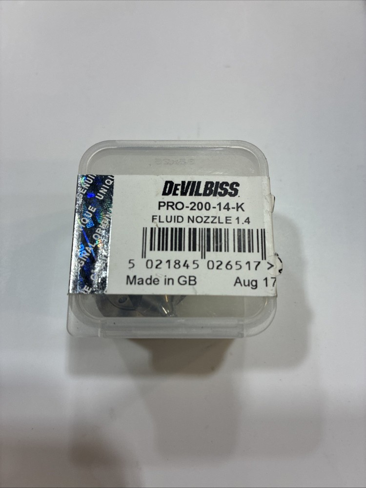Devilbiss Fluid Tip Nozzle PRO-200-14-K New 1.4