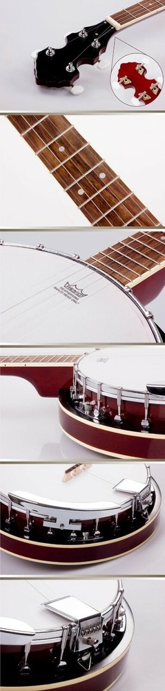 Weifang Rebon Sapele Five String Banjo