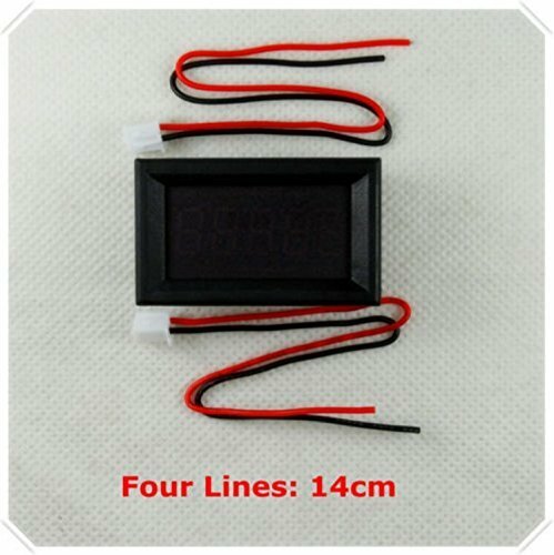 Blue LED 5 Digit DC 0-4.3000-33.000V Digital Voltmeter Voltage Meter Car Panel