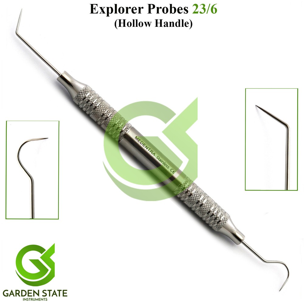 Endodontic Root Canal Operating Kit Filling Restorative Instruments Probe Scaler
