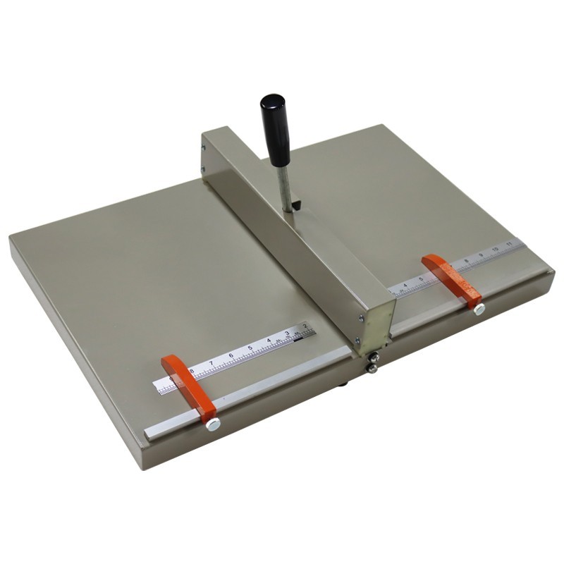 Manual Paper Creasing Machine 14in Indenting Machine Scoring Paper with Scale