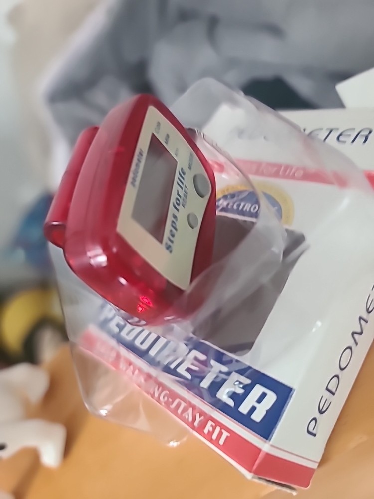 Steps for Life Electronic Pedometer New Old Stock Device