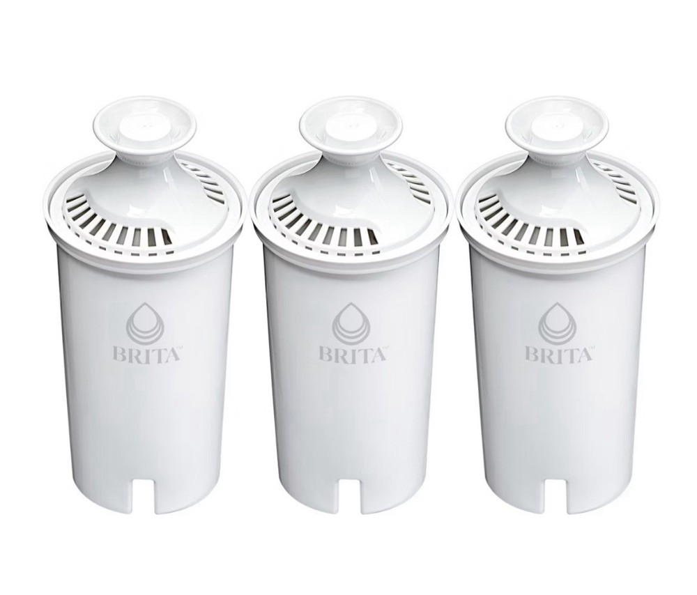 Brita 3 PACK Replacement Water Filters for Brita Water Pitchers and Dispensers